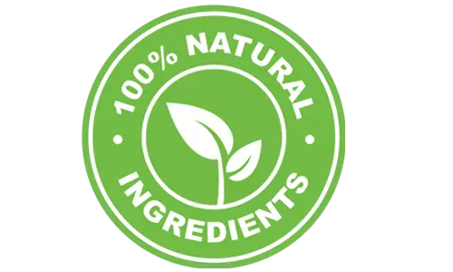 100% natural, non-GMO badge